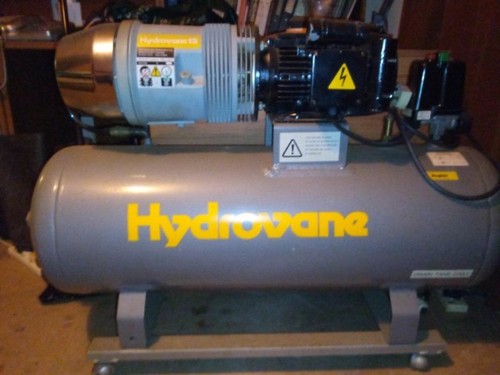 Hydrovane air compressor used