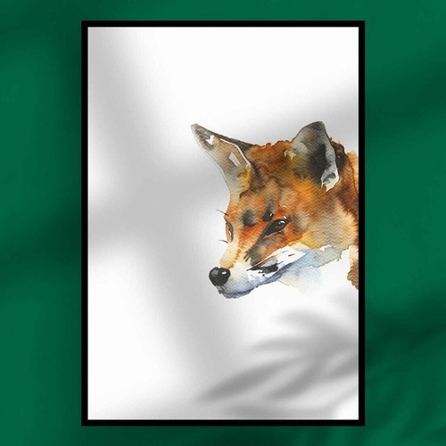 Watercolour fox minimal - watercolour,