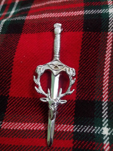 Scottish stag head kilt - stag,