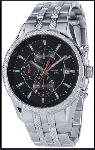 Accurist men watch stainless - watch,