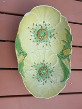 Carltonware Australian Design Yellow Buttercup Double Bowl Serving Dish 1937