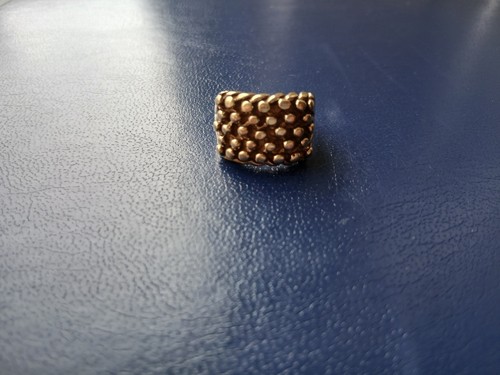 9ct gold keeper - keeper, 9.1g