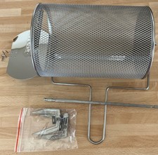 Rotisserie Basket for Air Fryer Oven Chicken BBQ Veggies NEW Stainless Steel