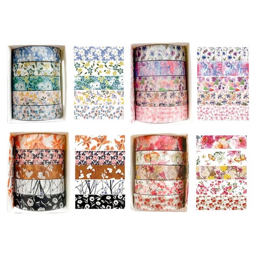 Rolls washi tape set - 20,