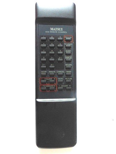 Matsui remote control - remote,