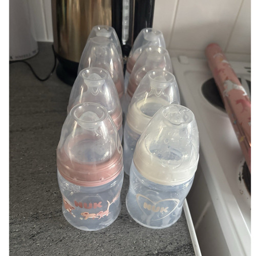 Nuk baby bottle set - lot, of
