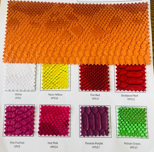 Viper snake faux vinyl fabric - viper,
