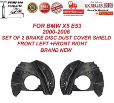 BMW X5 FRONT BRAKE DISC DUST
