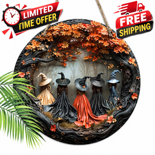 Halloween gothic witch wooden - halloween,
