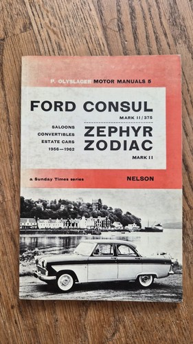 Handbook for ford consul mark - for,