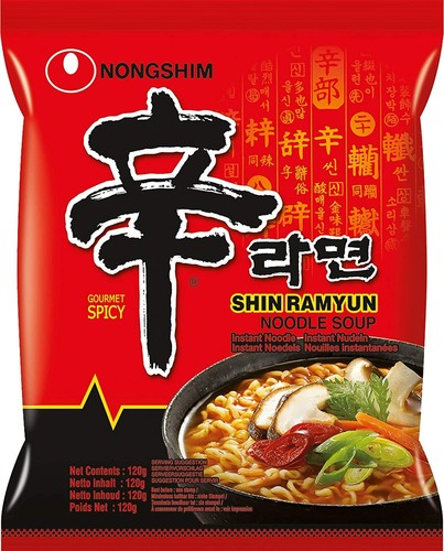 Nong shim shin ramyun spicy - nong, -spicy