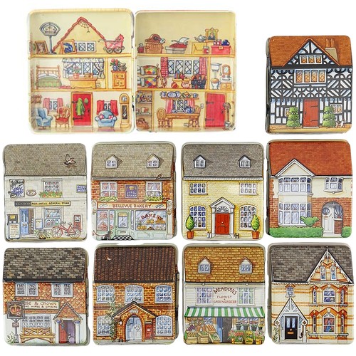 Single little cottage tin - single,