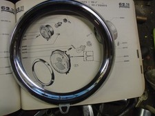 Renault R8 headlight rim Cibie