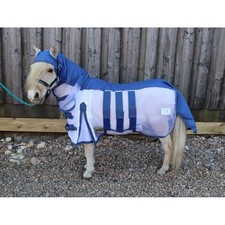 Ruggles Shetland-Miniature-Donkey Ultra Light Combo Fly Rug - Waterproof Panel