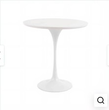 Contemporary Tulip Side Table Coffee Table White