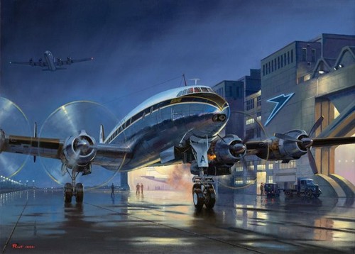 Lockheed constellation boac - lockheed,