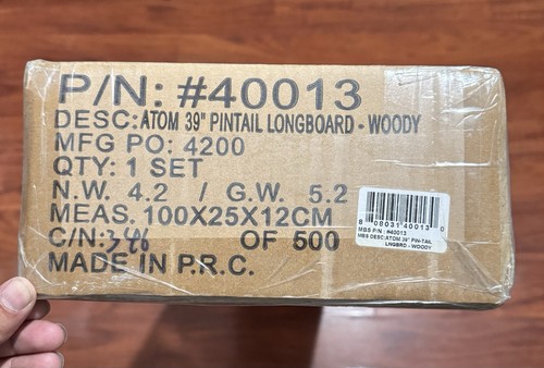Atom longboards - atom, 39”