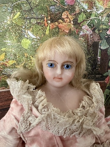 Sweet wax doll with - , beautiful