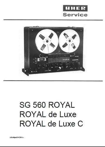 Uher sg560 royal - royal,, de