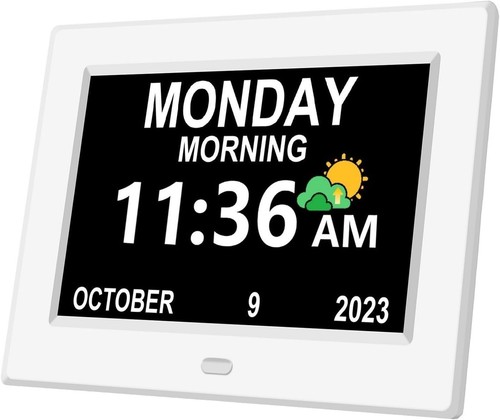 Large dementia clock - 8",