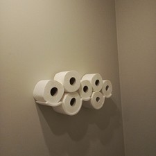Cloud-Shaped Toilet Paper