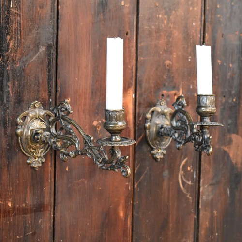 Antique ornate cast brass - antique,