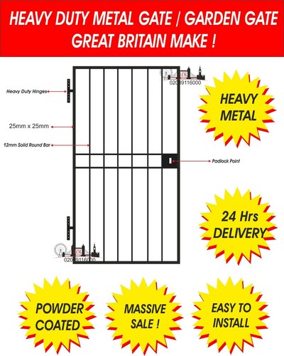 Heavy duty steel security - heavy,