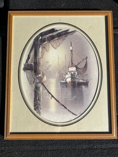 Fishing trawler by - by, the