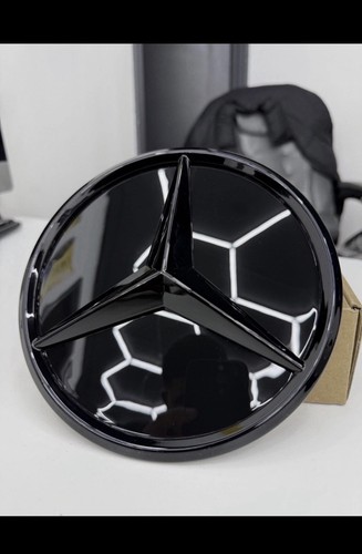 Mercedes benz gloss - mercedes, black