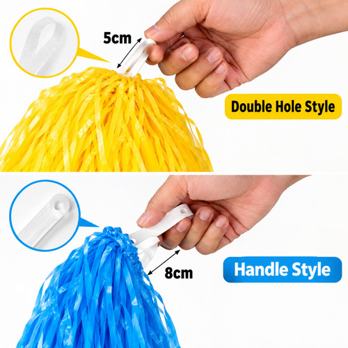 Cheerleading pom poms pair - cheerleading,
