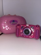 Vtech Kidizoom duo camera 5.0 pink with pink carry case 