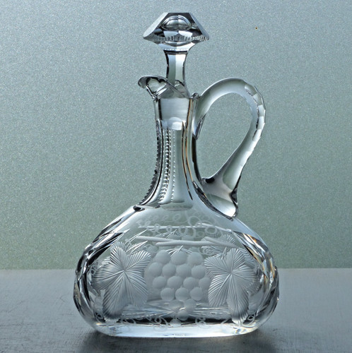 Antique victorian crystal wine - antique,