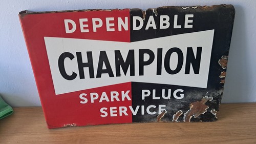 Vintage 1951 champion spark - 1951,