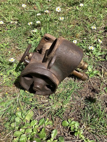 Lister stationary engine - a,