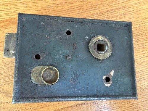 Vintage rim lock - lock, sliding