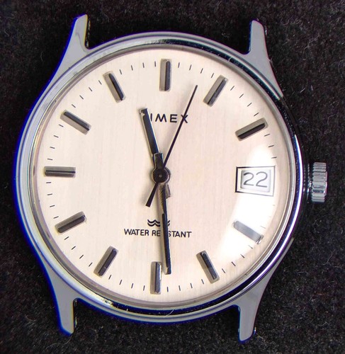 Timex silver dial men - timex,