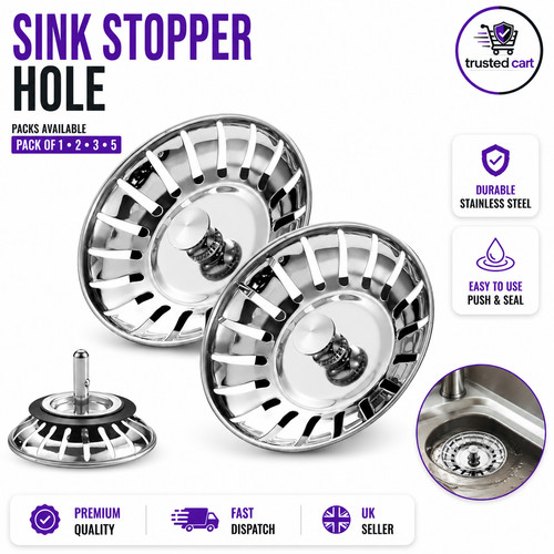 Kitchen sink strainer plug - strainer,