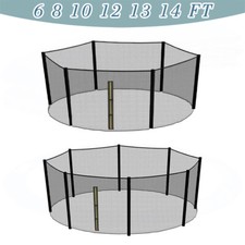 Trampoline Replacement Safety Net Enclosure 6 8 10 12 13 14FT Surround Netting
