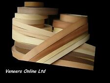 Pre-Glued Iron-On, Real Wood Veneer Edging -  22mm 30mm 40mm 50mm