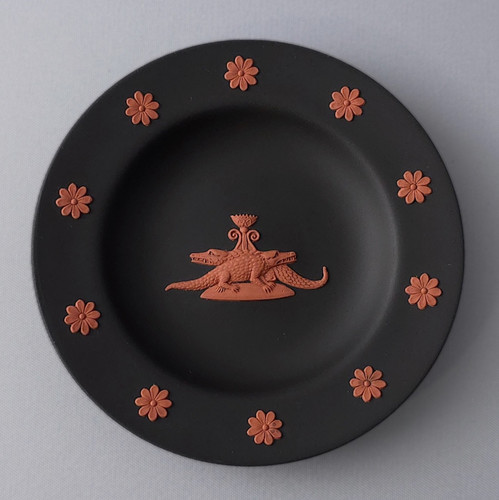 Wedgwood jasperware black - jasperware, &