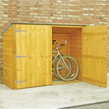 Shed Shiplap Timber Bike Store