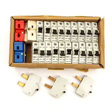 WYLEX ABB PUSH PLUG TYPE B MCB 6 10 16 20 32 40 AMP WITH OR WITHOUT BASE SHIELD