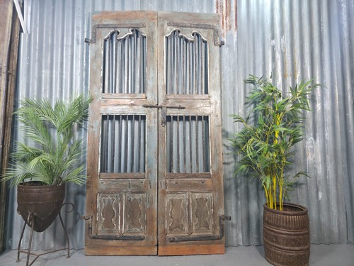 Pair vintage rustic - vintage, indian