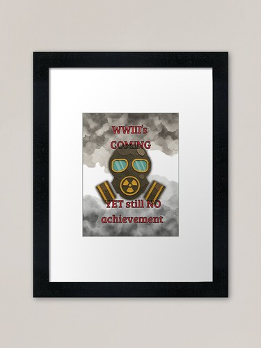 Wwiii warning gas mask concept - wwiii,