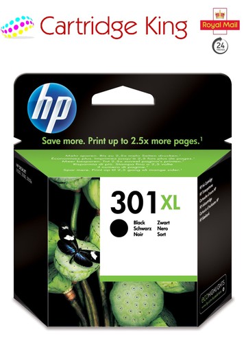 Genuine 301xl black - hp,