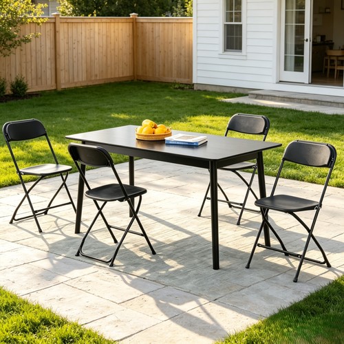 Plastic folding chairs sturdy - plastic,