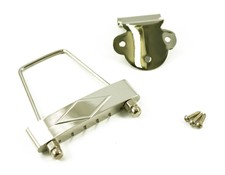 ARCHTOP TAILPIECE NICKEL SHORT