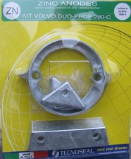 Zinc 290 Duo Prop Complete Anode kit for Volvo Penta Outdrive