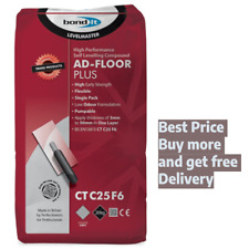Bond It LEVELMASTER AD-FLOOR PLUS Self Level Leveling Compound 3-50mm Grey 20KG
