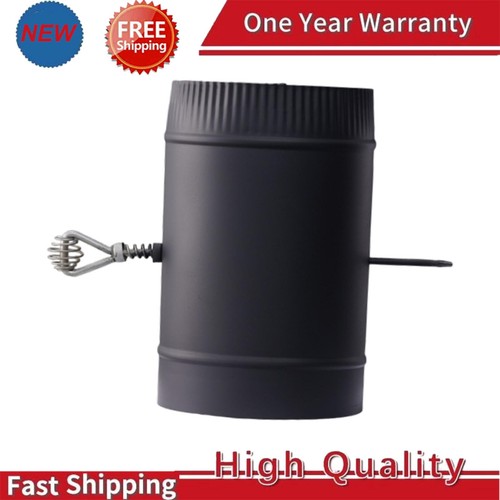 Stove pipe with damper - stove,